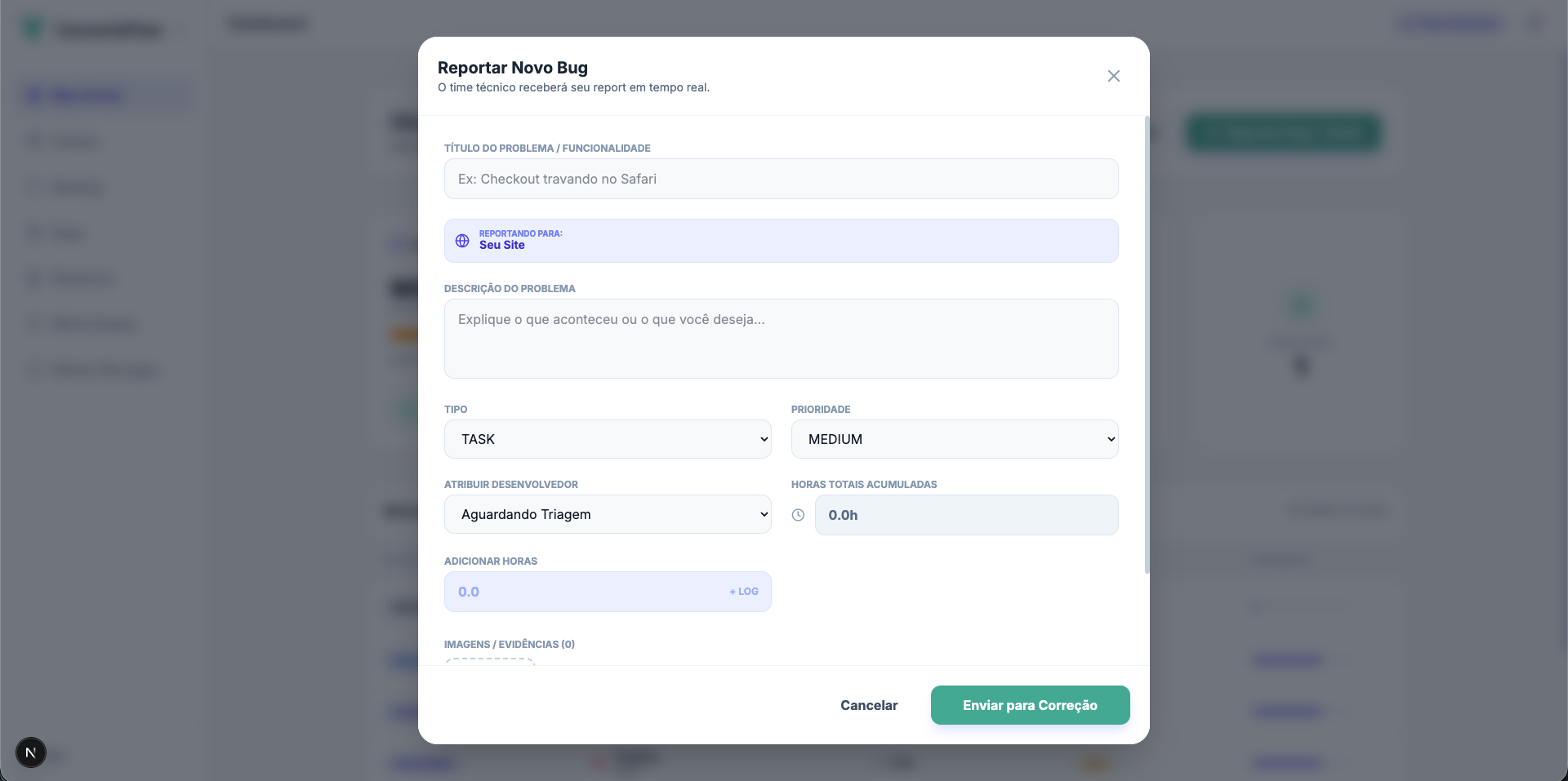 Screenshot 10 da plataforma ConverteFlow